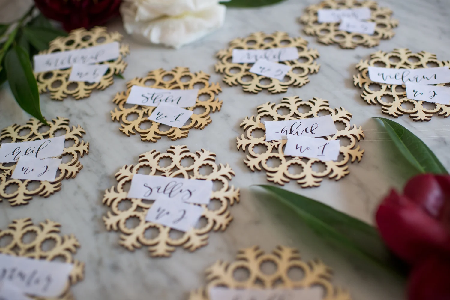 Escort cards wedding deals